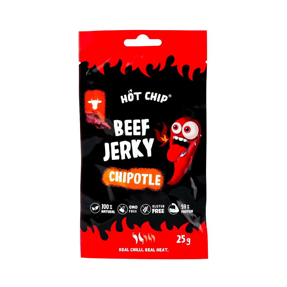 HOT CHIP BEEF JERKY CHIPOTLE