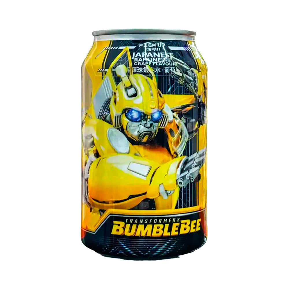 TRANSFORMERS BUMBLE BEE RAMUNE GRAPE SODA